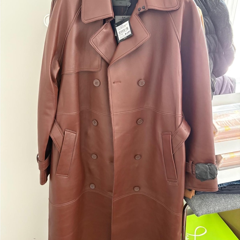 RUDSAK Chestnut Leather Jacket